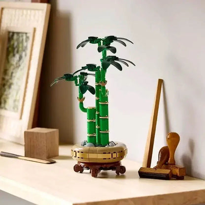 Orchid Bamboo Chrysanthemum Plum Blossom Building