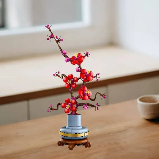 Orchid Bamboo Chrysanthemum Plum Blossom Building