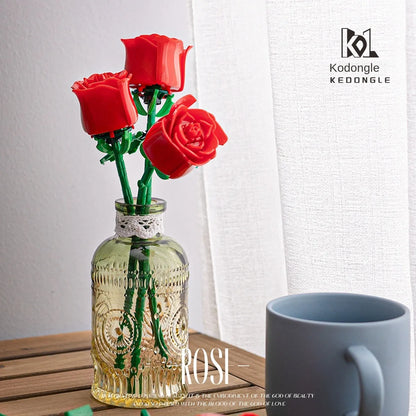 Rose, Red, Blue, Pink